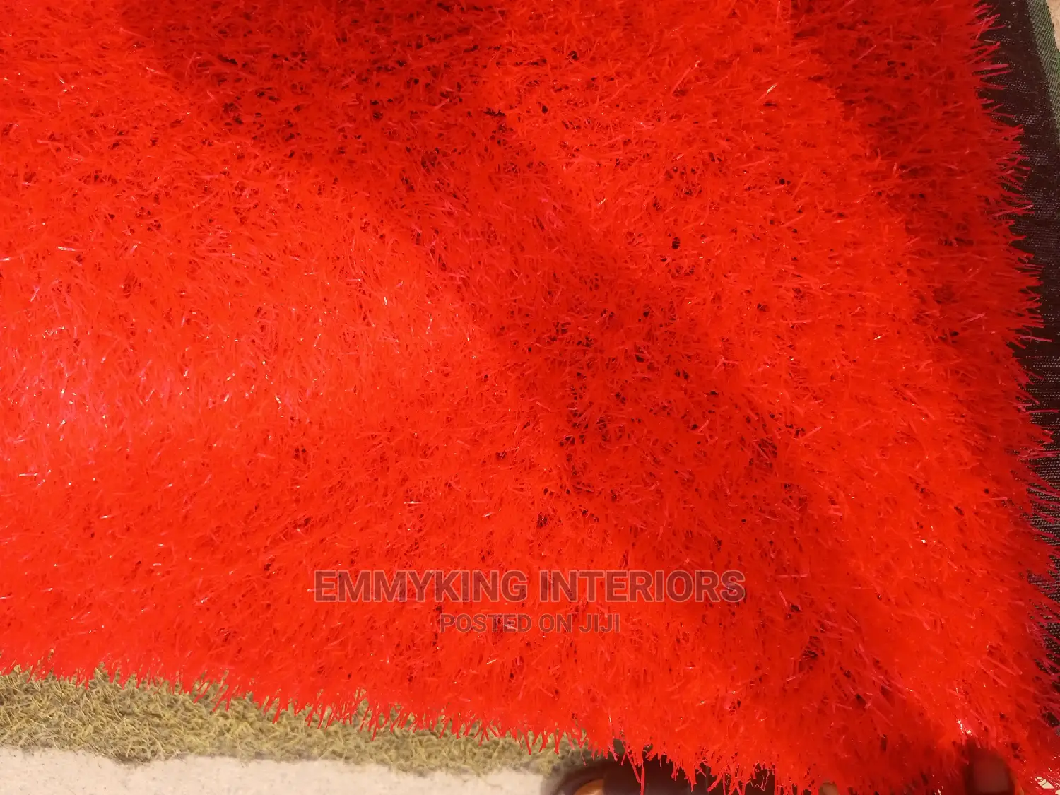 Red Artificial Grass