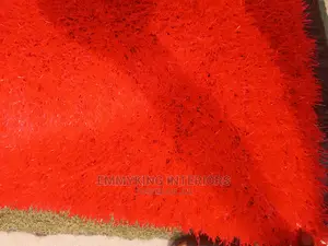 Red Artificial Grass