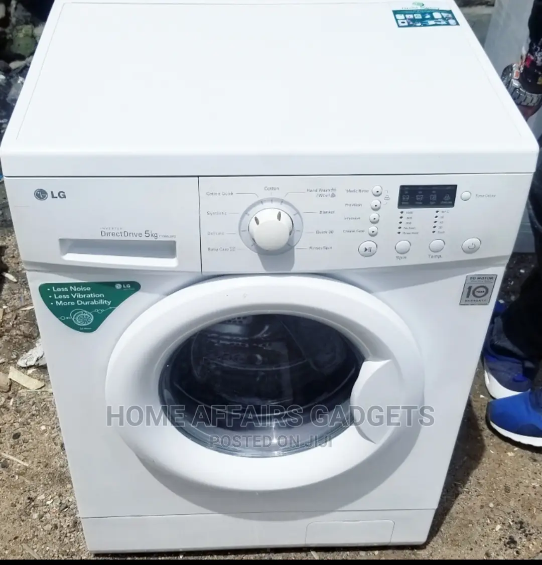 LG 5kg Inverter Drive Washing Machine +GUARANTEE [DELIVERY] in Surulere