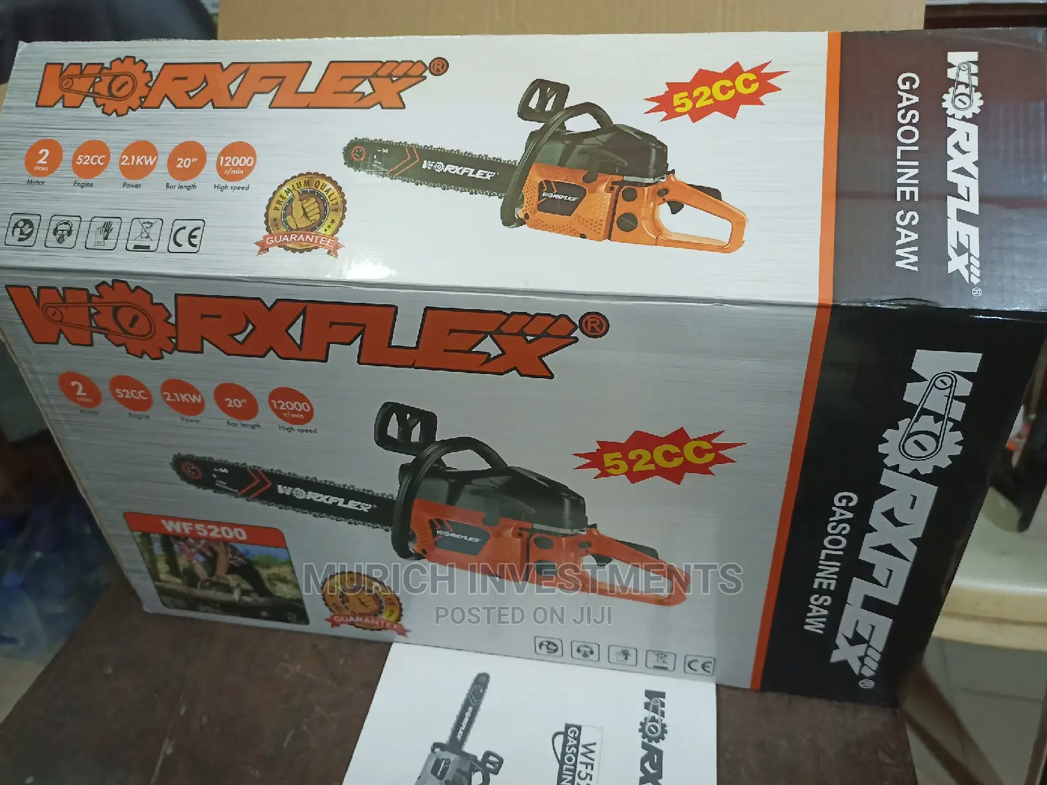 Gasoline Chainsaw Machine 520cc