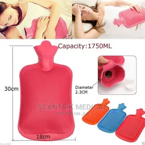 Rubber Hot Water Bag Hand Warming Water Bottles Winter