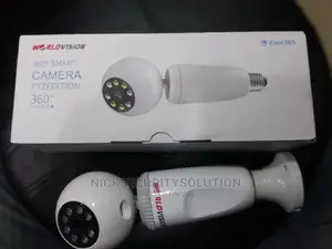 360 Degree Rotation Smart Auto Tracking PTZ Bulb Shape