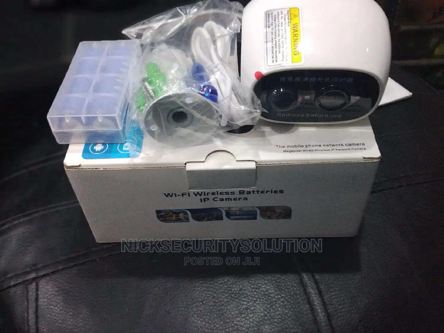 Smart Home Rechargeable Battery Powered Wireless Wificamera