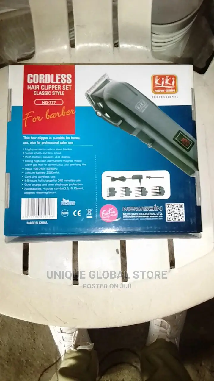Kiki New Digital Cordless Rechargeable Clipper