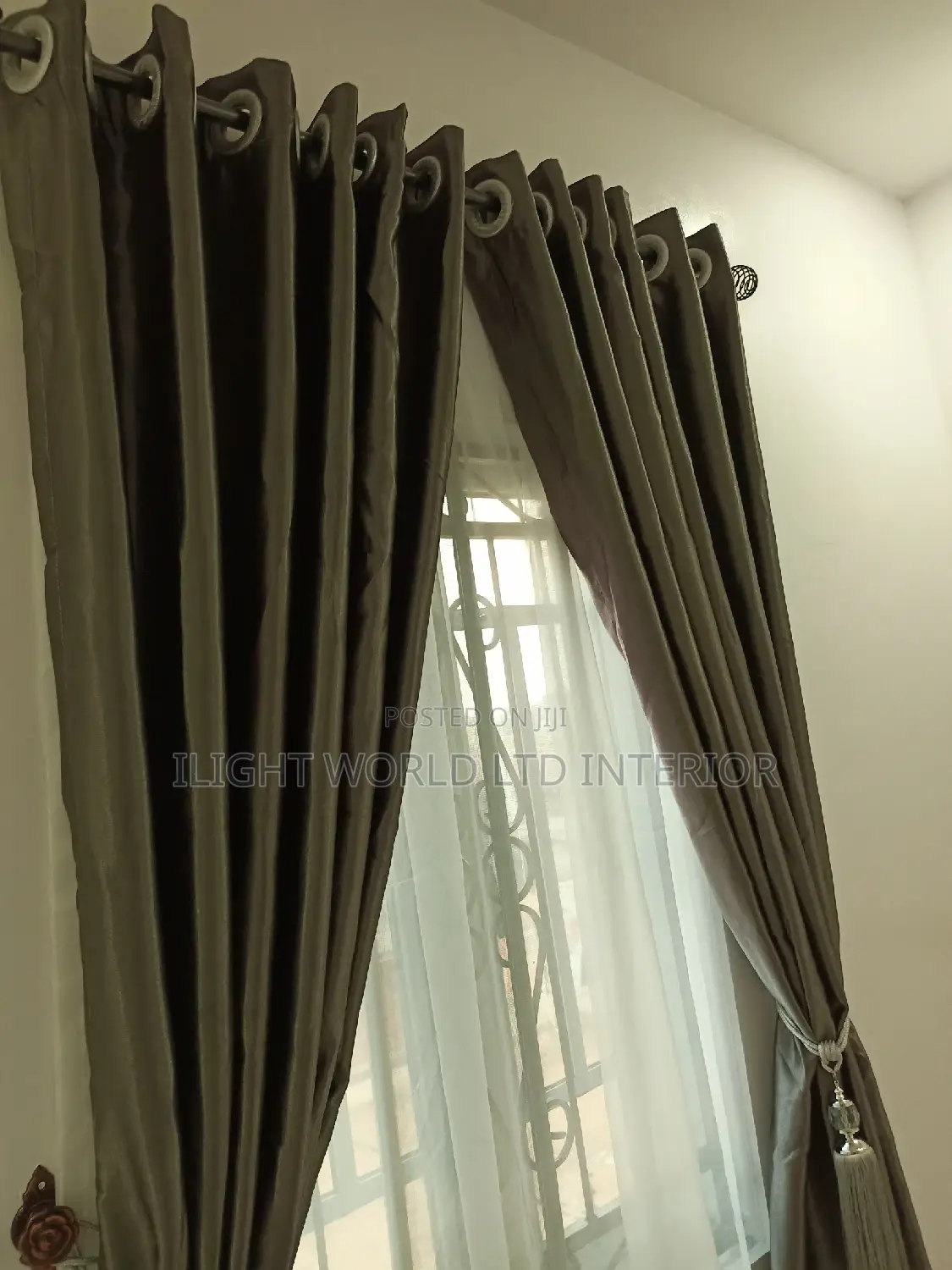 Luxury Full Length Fabric Curtain.