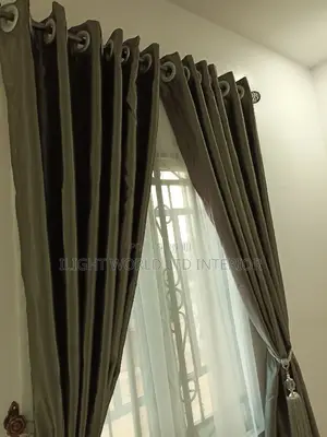 Luxury Full Length Fabric Curtain.