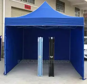 10x10ft Gazebo Canopy With 3 Side Covers
