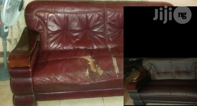 Refurbishing of Leather Settee