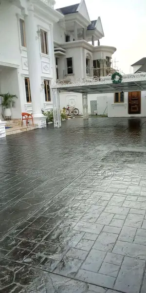 Concrete Stamp Floor for Exterior Use
