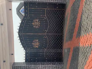 Wrought Iron Simple Gate