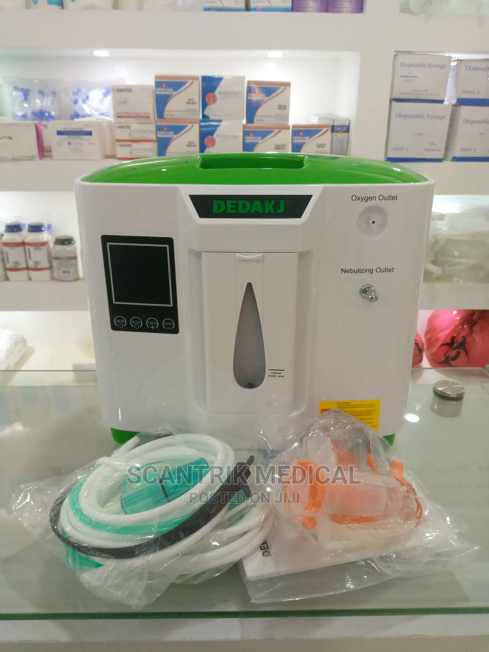 Oxygen Concentrator 2-9l Adjustable Portable Oxygen Machine