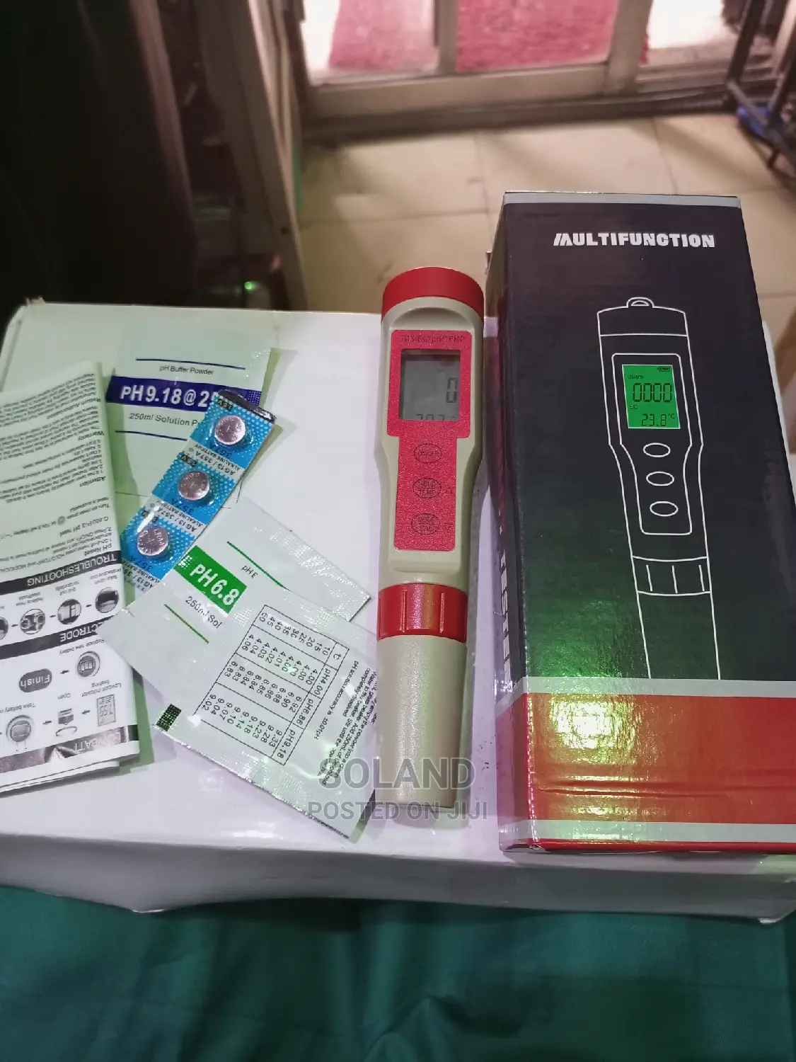 PH/TEMP/EC/TDS Water Tester