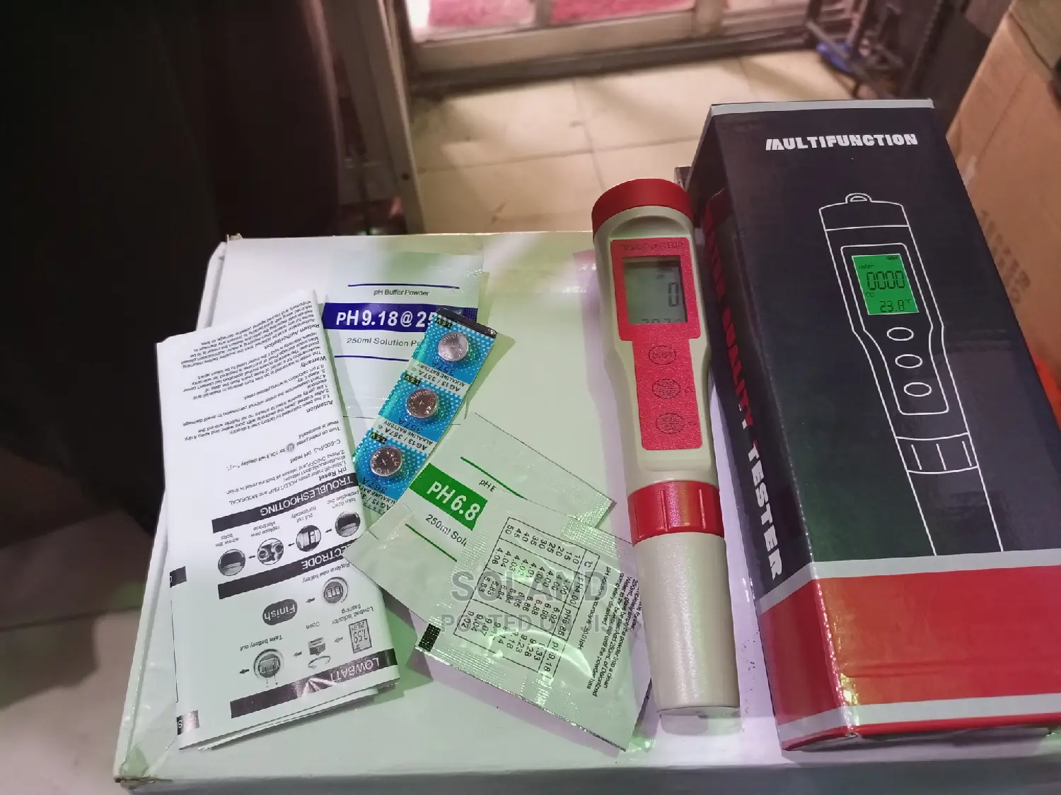 PH/TEMP/EC/TDS Water Tester