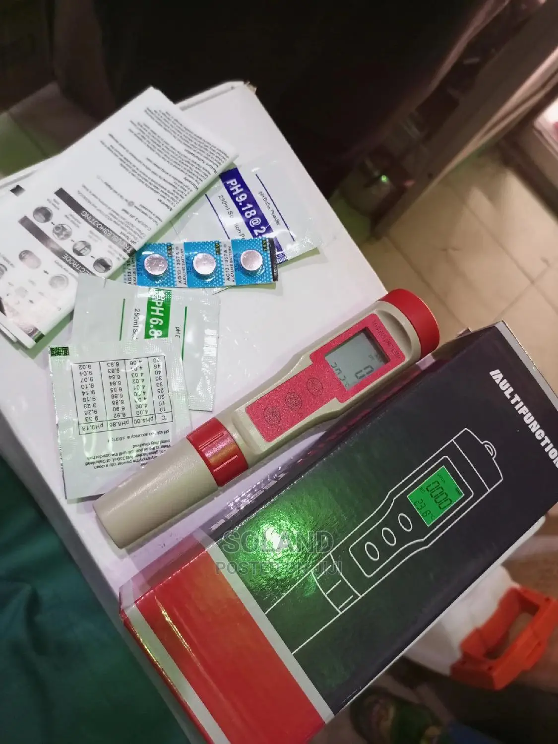 PH/TEMP/EC/TDS Water Tester
