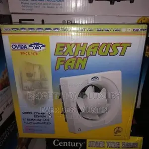 6" Wall Mount Ventilating/Extractor Fan (Plastic Type)
