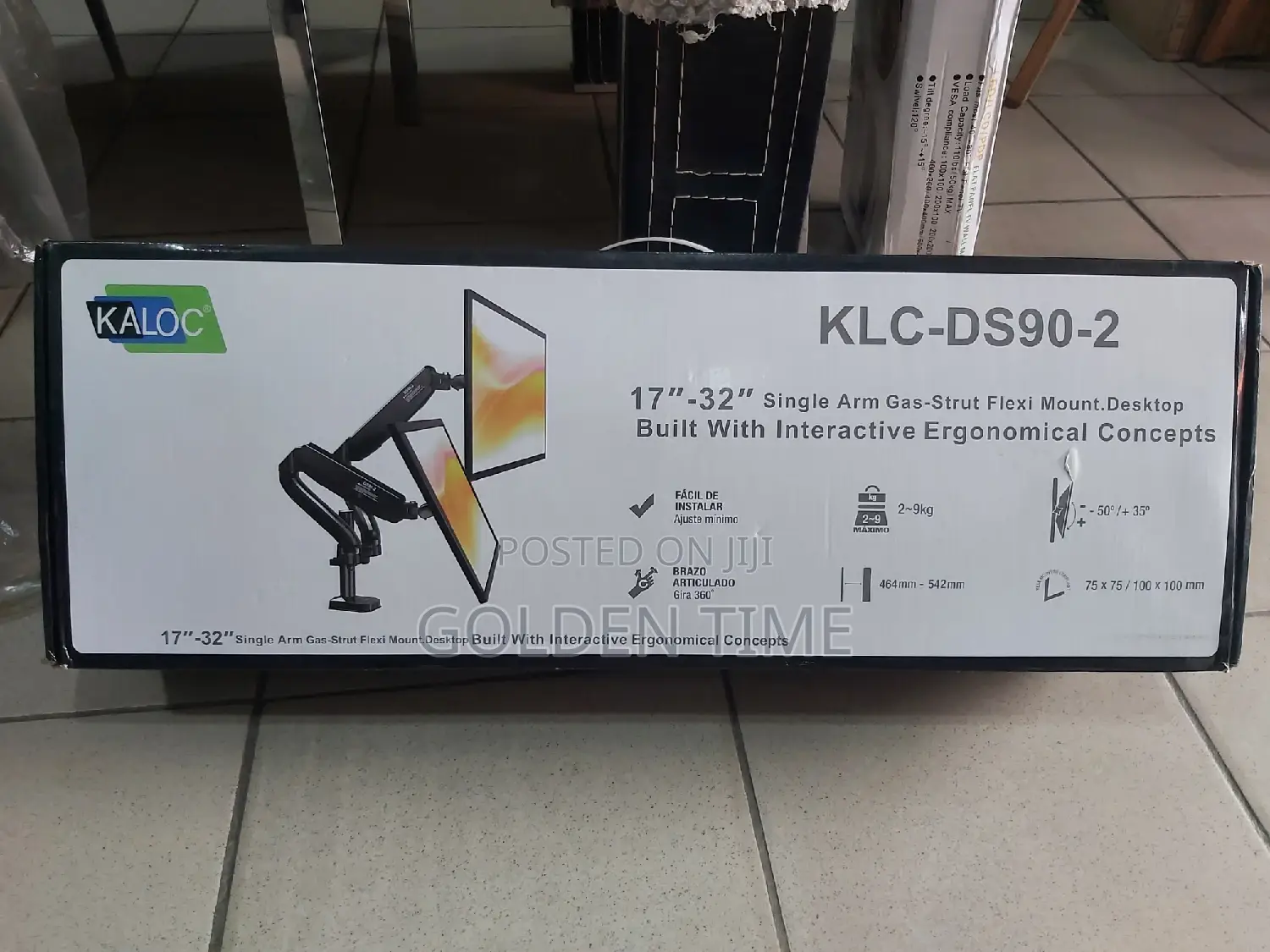 Kaloc 17"-27" Desktop Mount