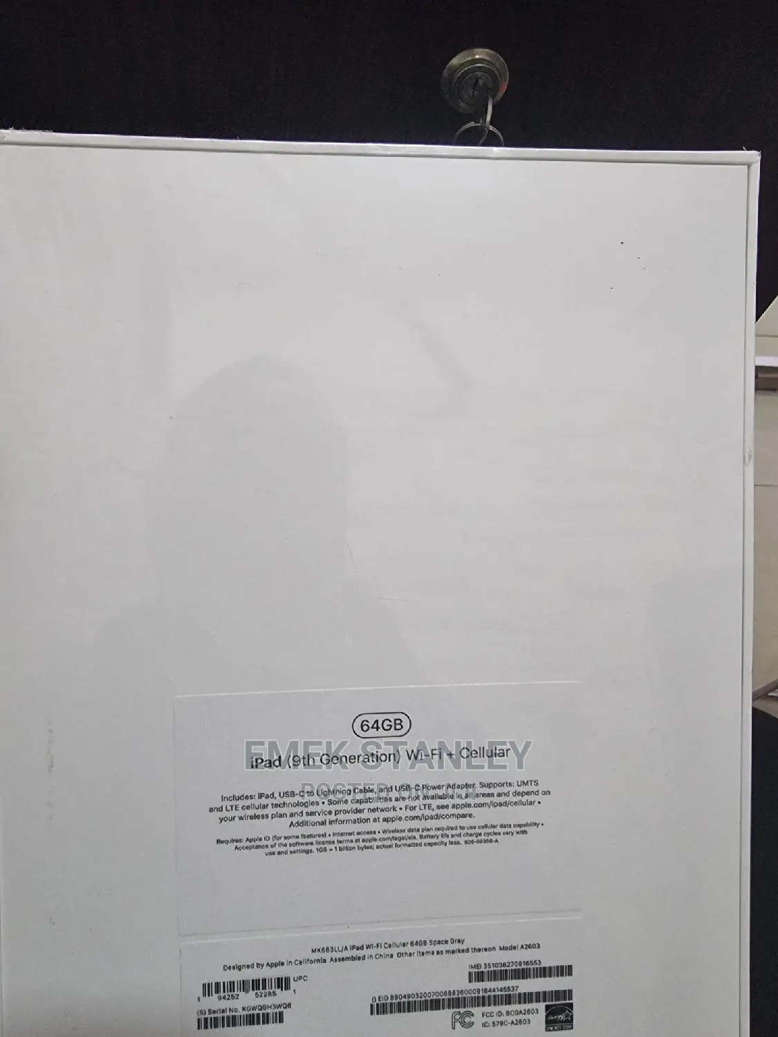 New Apple iPad 10.2 (2021) 64 GB Gray