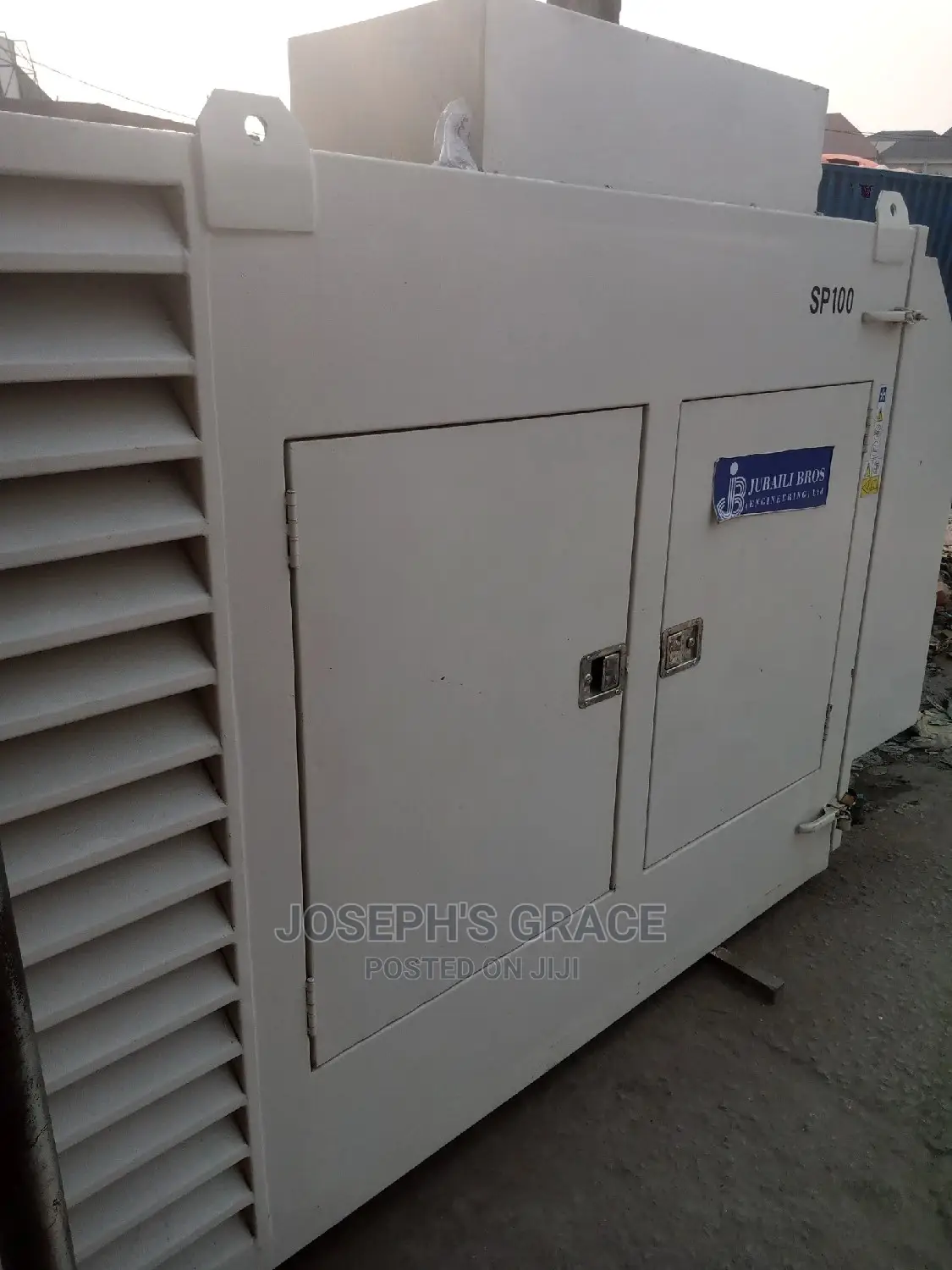 100kva(Eco Plus) Sound Proof Generator.(Jb) Uk.