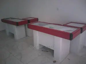 Metal Cashout Counter Table (304 Stainless Top)