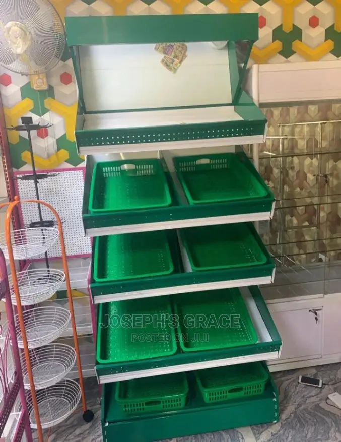 Fruit and Vegetable Display Rack.( Malaysia)