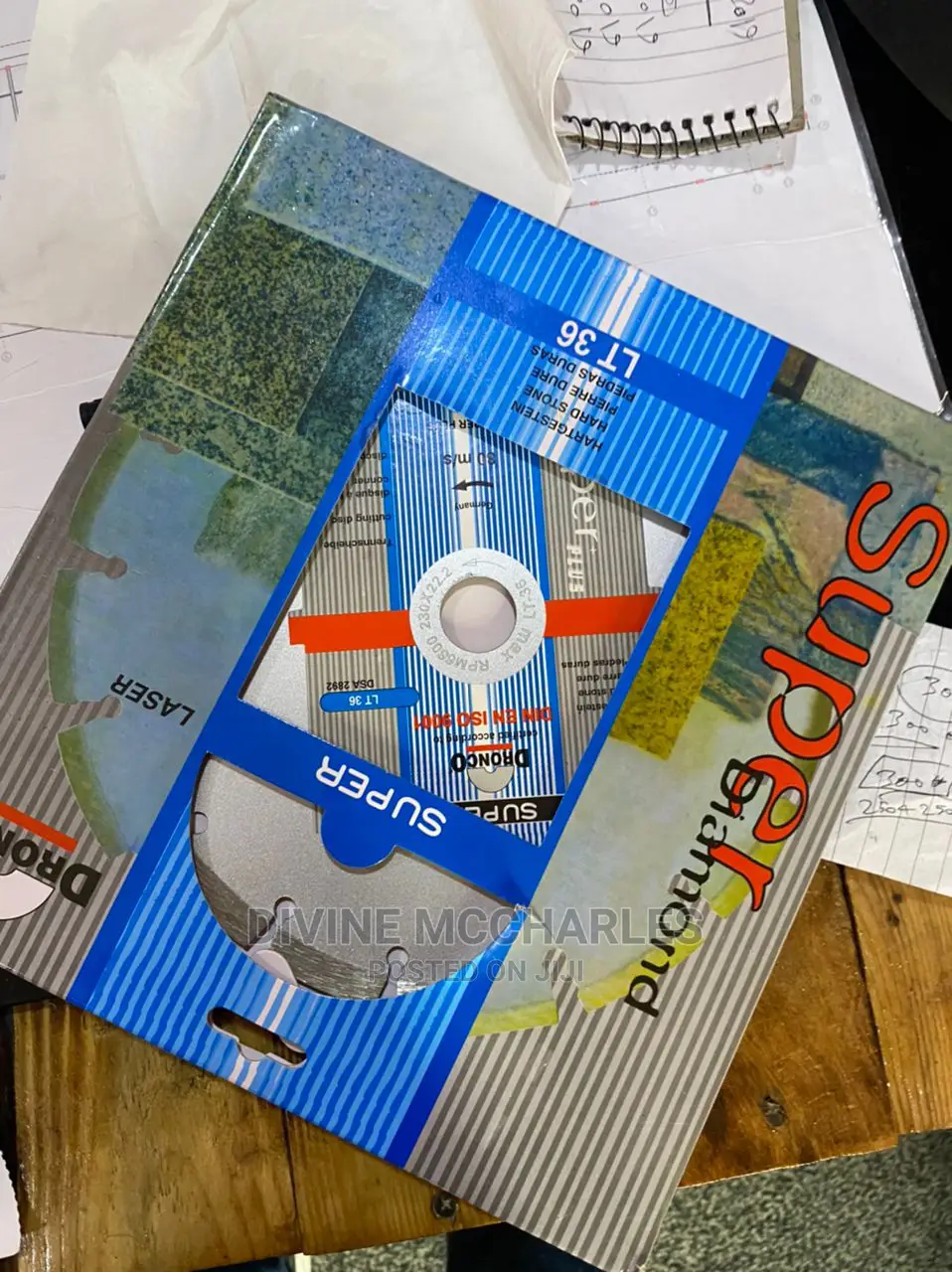 9" Diamond Concrete Cutting Blade