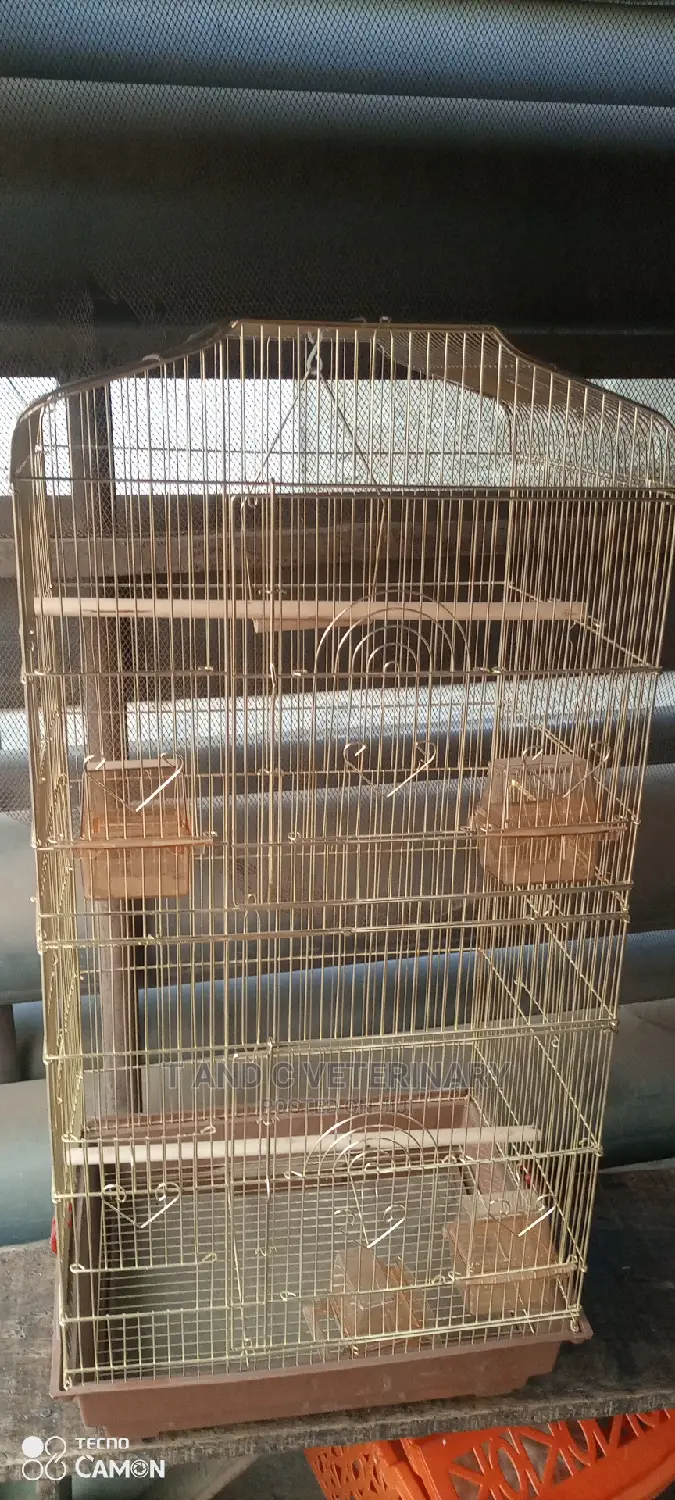 Golden Sun Parrot Bird Cage Medium