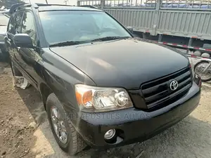 Toyota Highlander V6 2005 Black