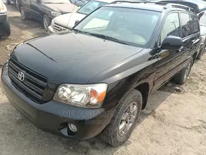 Toyota Highlander V6 2005 Black