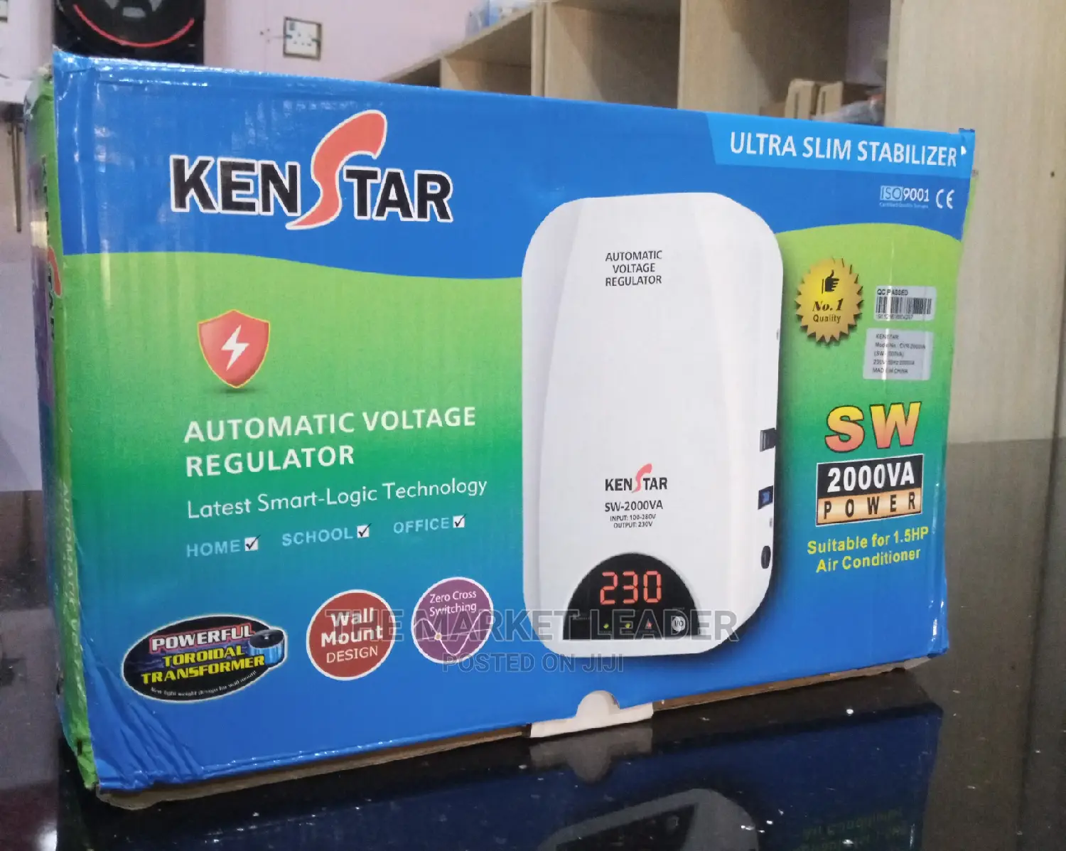 Kenstar Stabilizer 2kva Avr Digital Wall Hanging Type