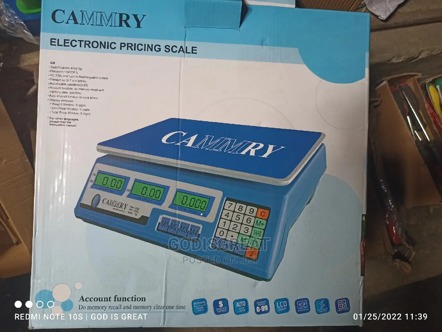 40kg Digital Scale
