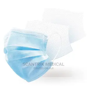 3 Ply Mask Non Woven Face Mask With Nose