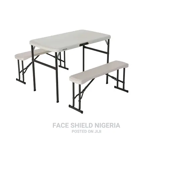 Lifetime Folding Picnic Table With Benches
