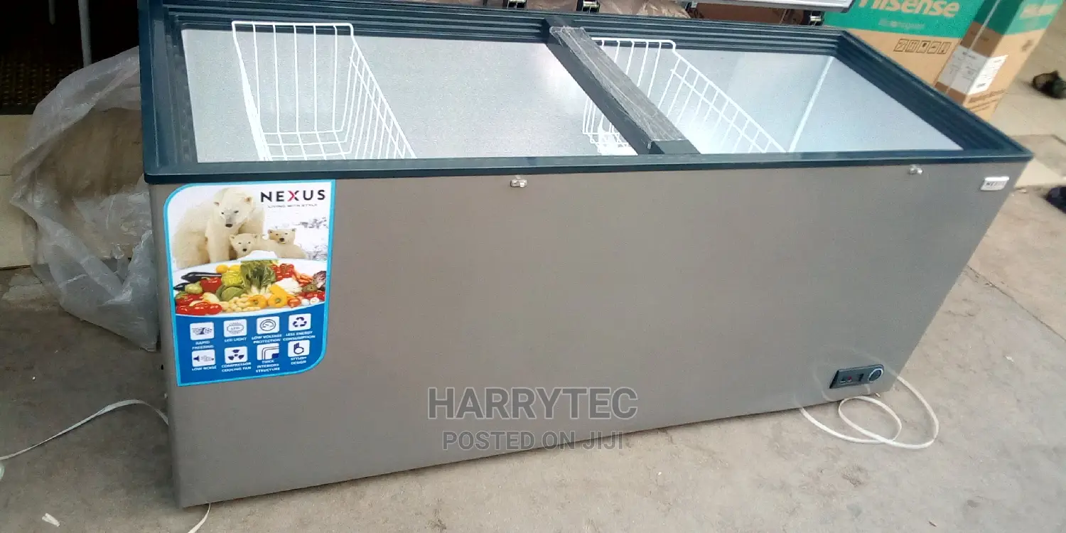 Nexus Deep Freeze 600litrs Silver Color With 2years Warranty
