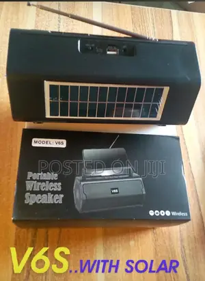 Solar Rechargeable Mp3 Player
