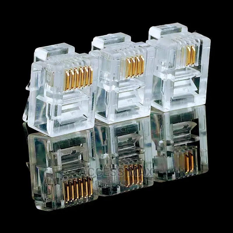Rj11 Connector Plug by 100pcs