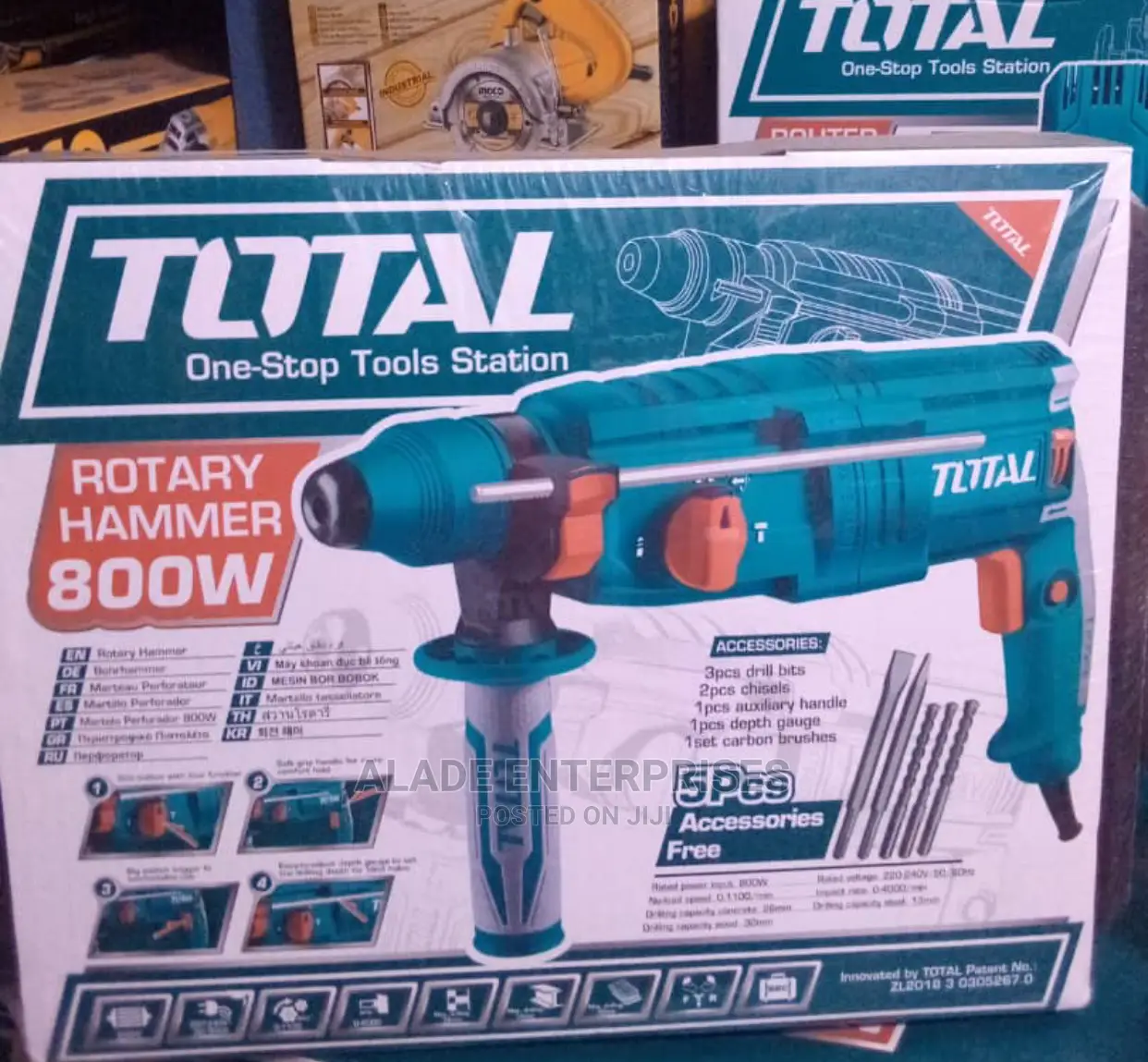 Total Rotary Hammer 800w