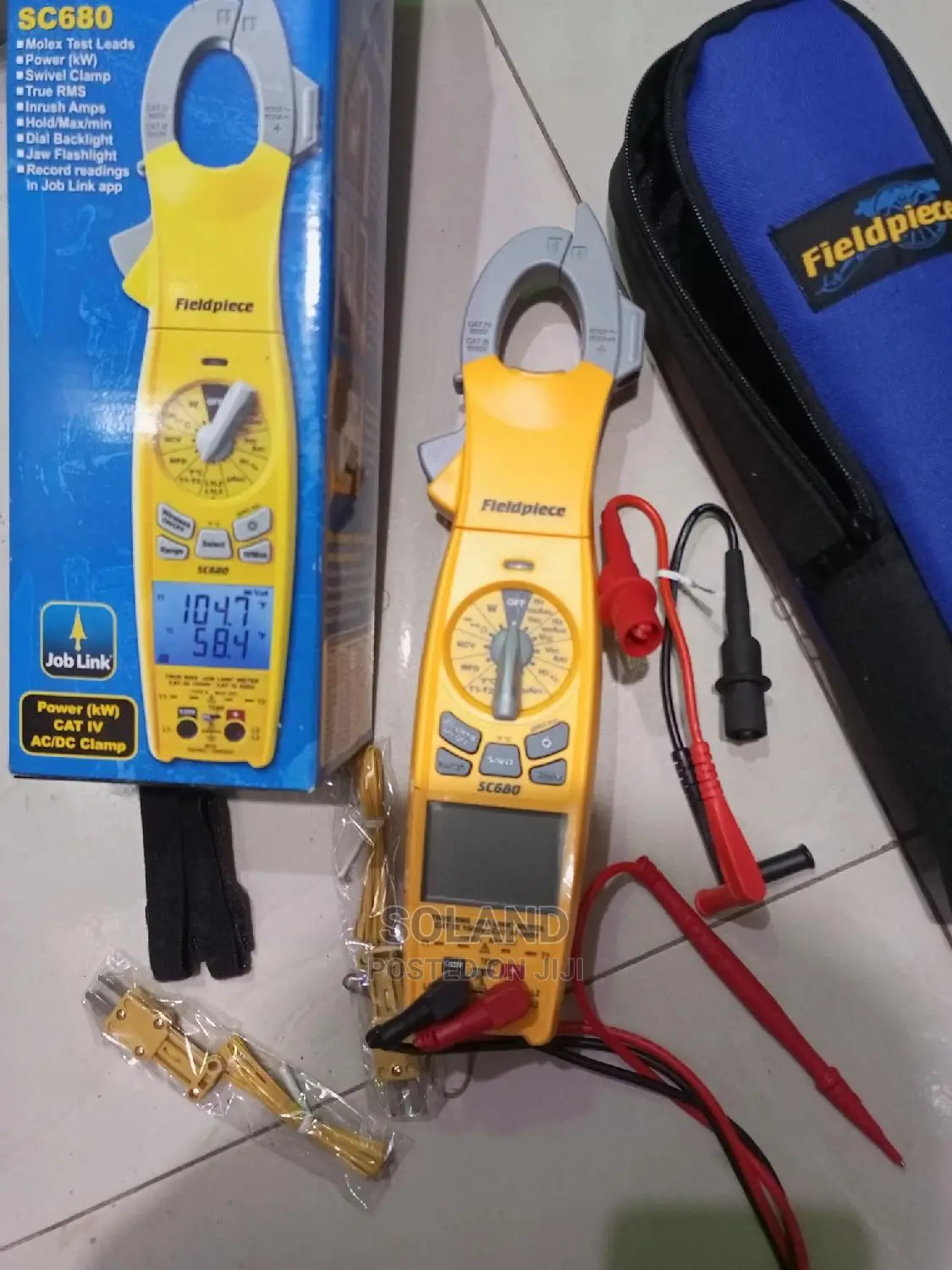 Fieldpiece SC680 - Wireless Power Clamp Meter