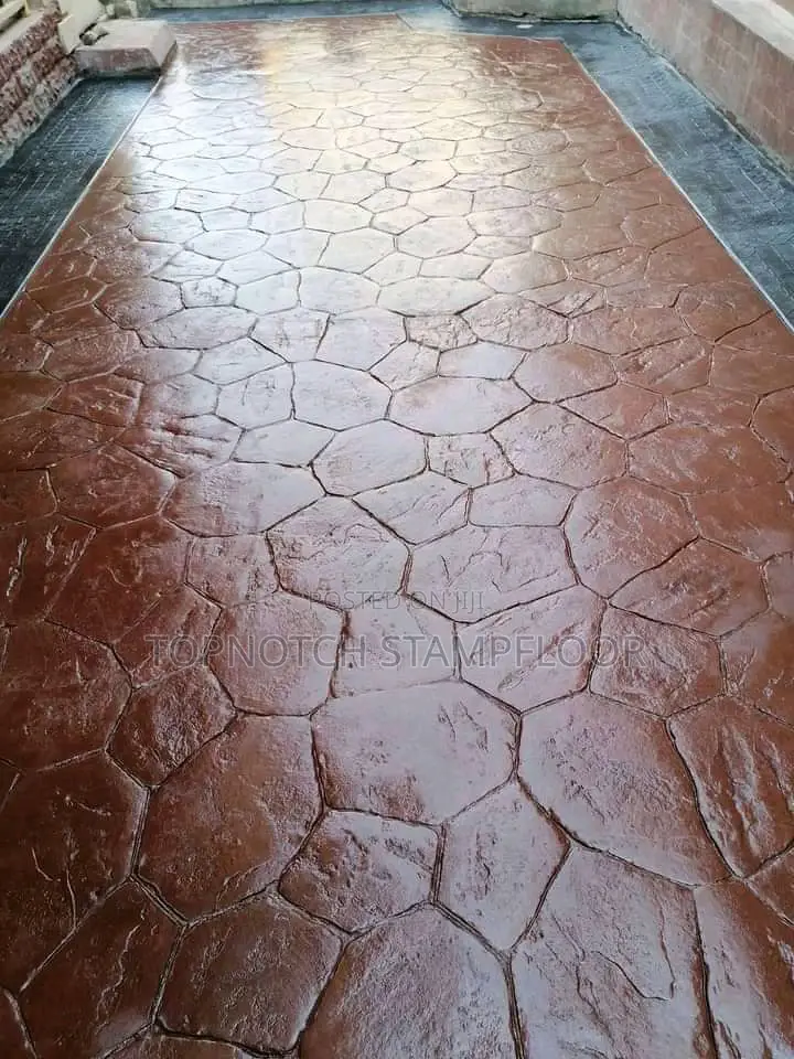 Foreign Concrete Floor Installation