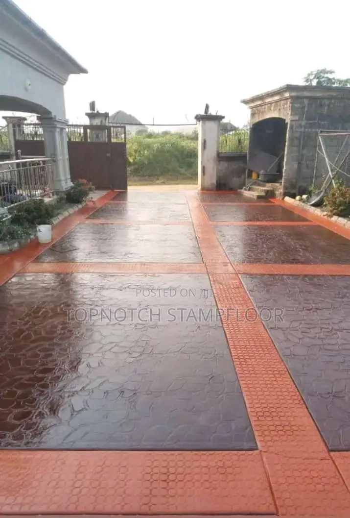 Foreign Concrete Floor Installation