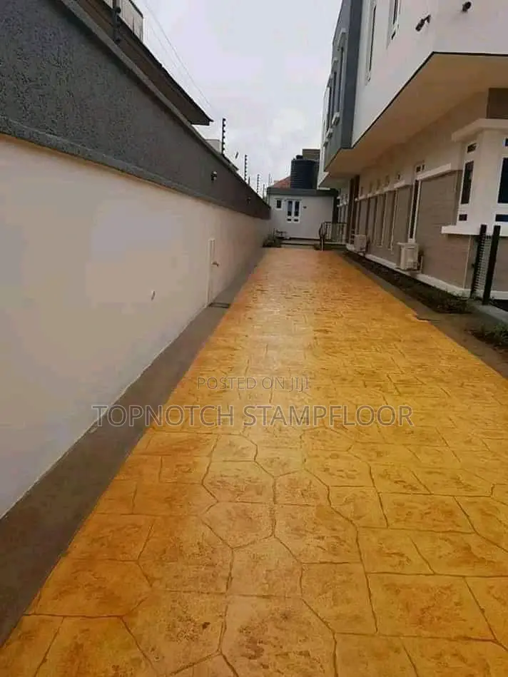Concrete Installed With Polish