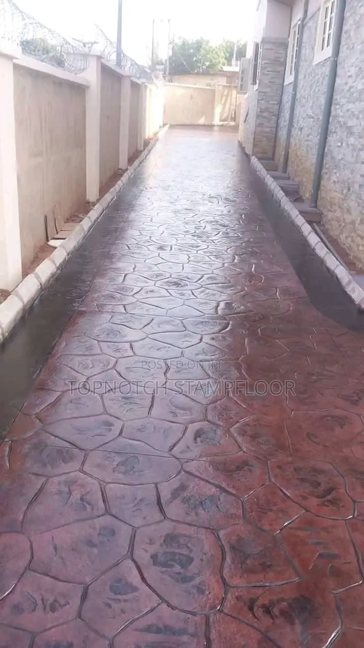 Concrete Installed With Polish