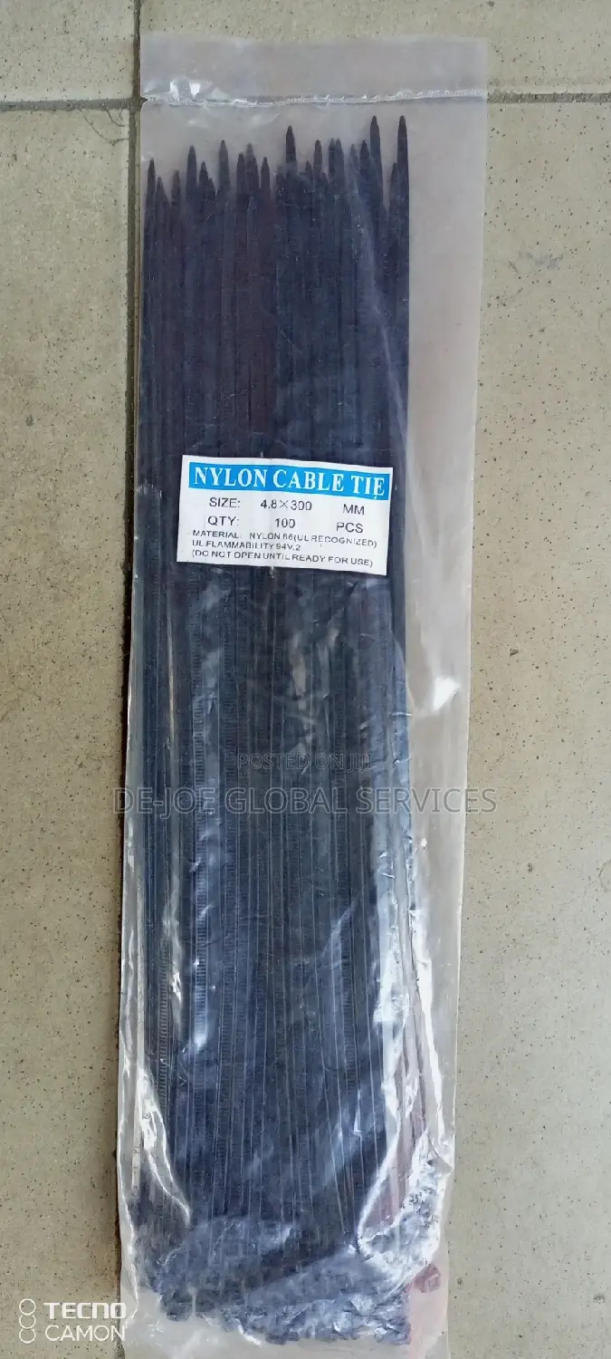 4.8 X 300 Cable Ties ( Tie Wraps )