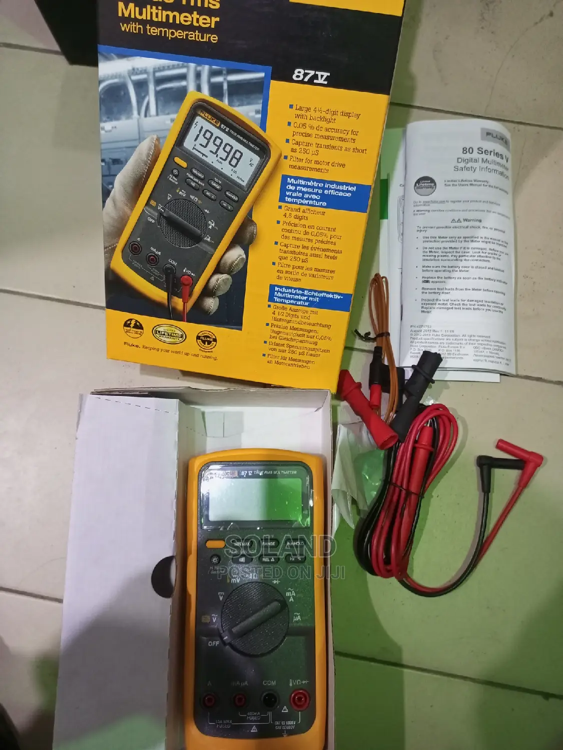 Fluck 87v Digital Multimeter