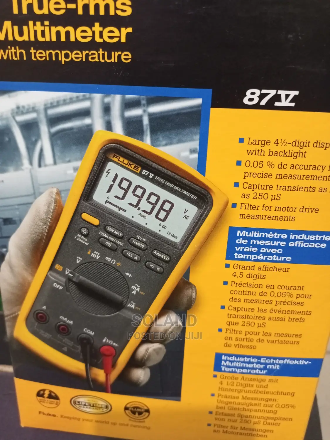 Fluck 87v Digital Multimeter