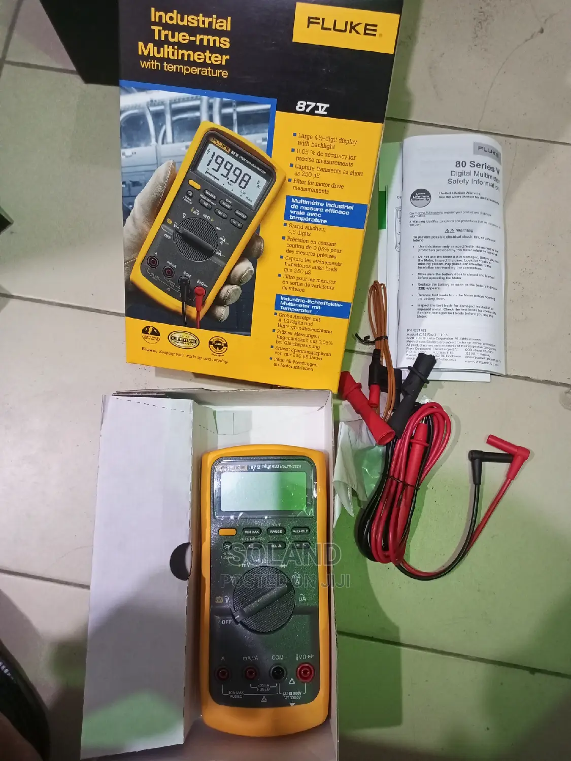Fluck 87v Digital Multimeter