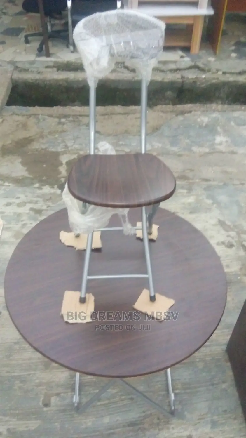 Big Circle Folding Table,Chair
