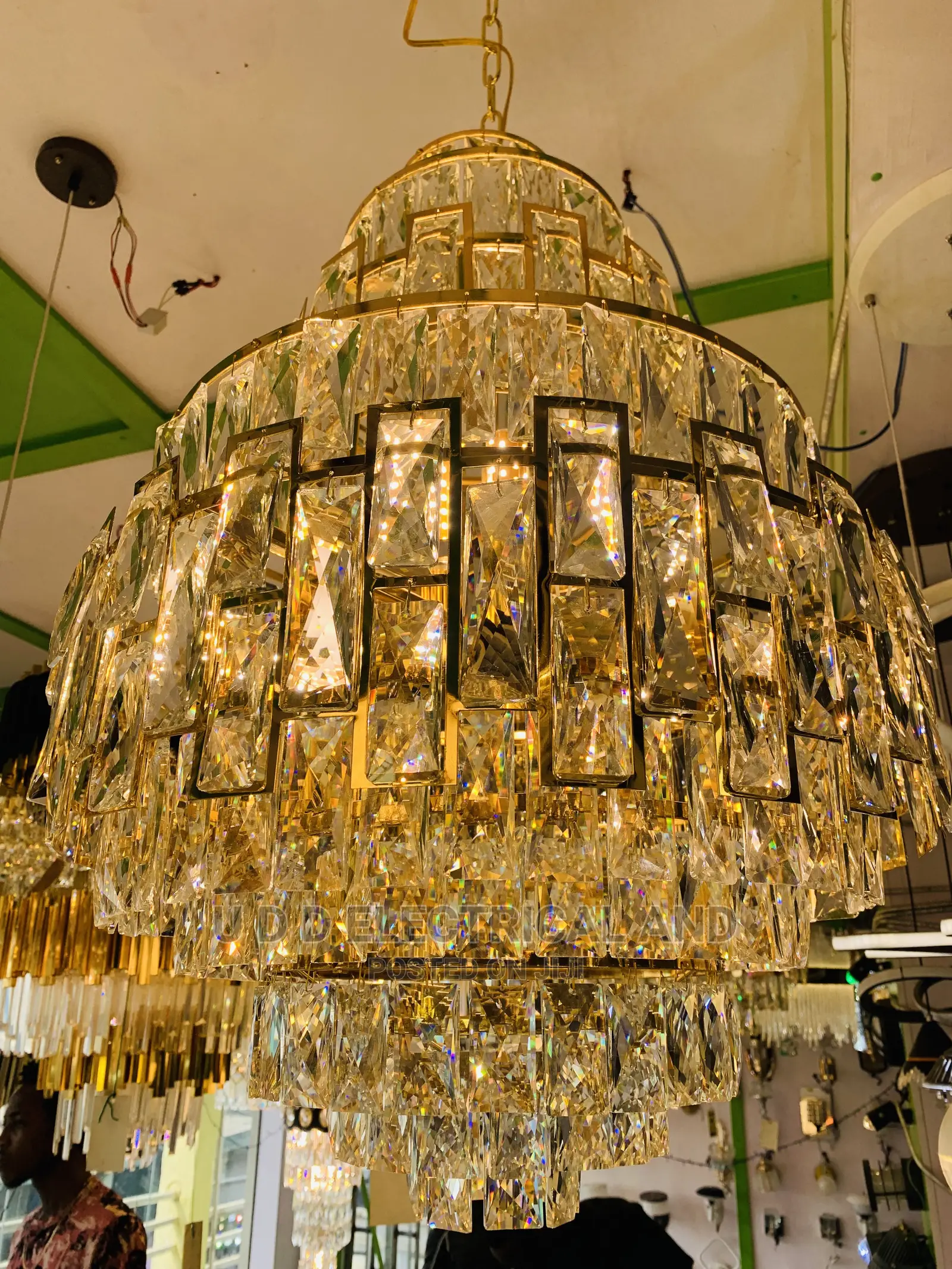 By500 Led Crystal Chandelier Light Quality Dubai Light
