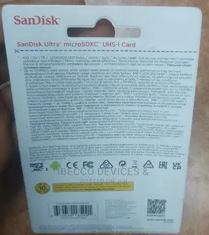 Sandisk 128gb Memory Card Original