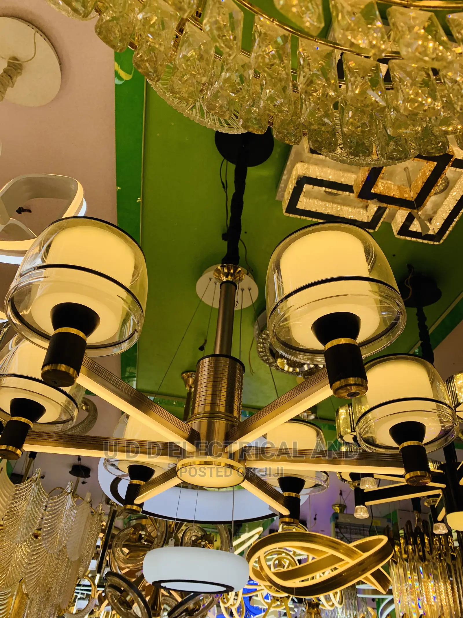 Led Chandelier Quality Dubai Light 5 Hands