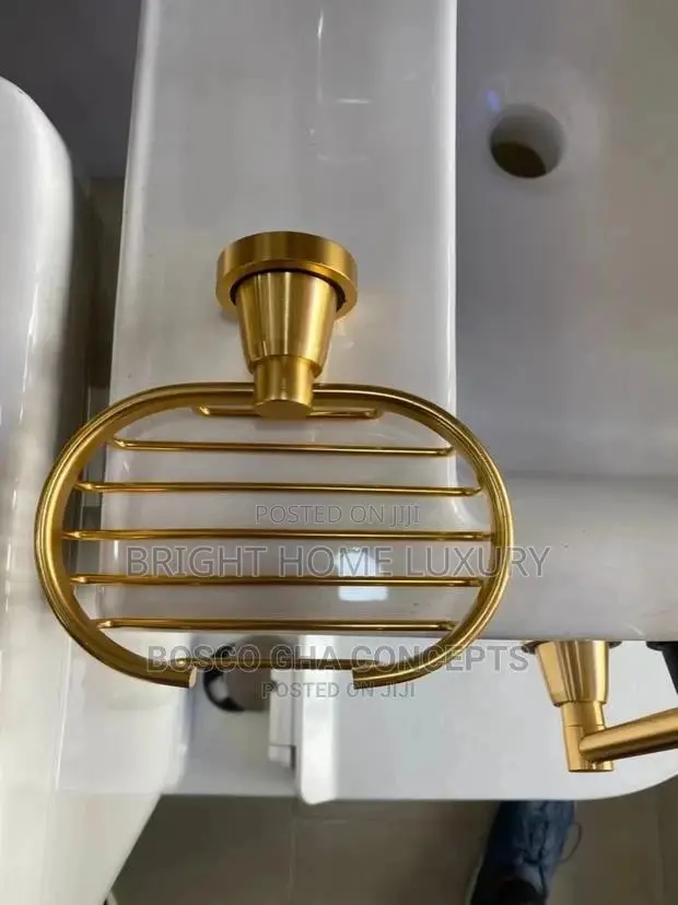 Anti-Rust Soap Dish (Gold)